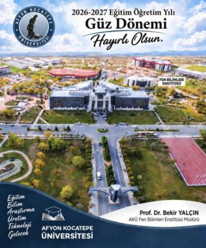 2026-2027 Eğitim-Öğretim Yılı Güz Dönemi Hayırlı Olsun